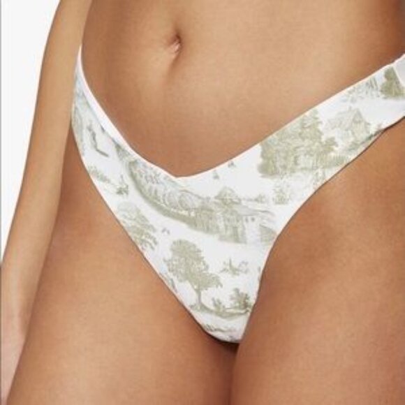 WeWoreWhat Green Toile Bikini - Medium - Picture 3 of 8